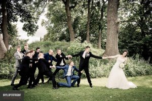 Bryllupsfotograf Sophienberg slot bryllup på Sjælland